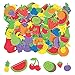 Fabulous Foam Fruit Shapes - 500 Pieces - Crafts for Kids and Fun Home Activities