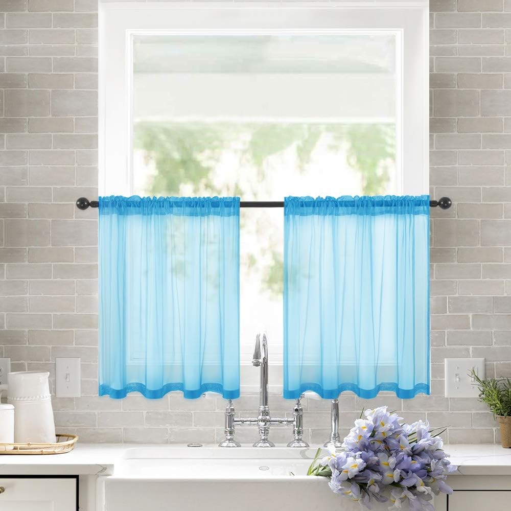 Best Kitchen Curtains , Blue