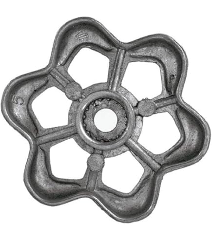 Emiif Lot De 2 Poignées De Roue Rondes, Poignées De Robinet, Jauges De