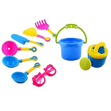 Beach Toys Petforu Pack Of 9 Sand Toy Set Pools Water Fun