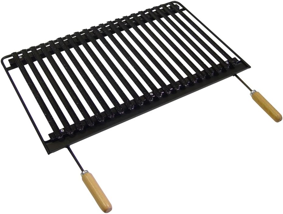 Imex The Fox 71710 - Enamelled Grill 41 x 56 x 2.7 cm Black
