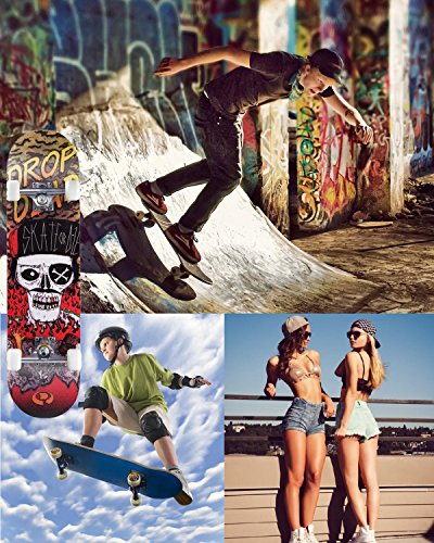 6 CCTRO+Skateboards+Skateboard+Complete+Beginners