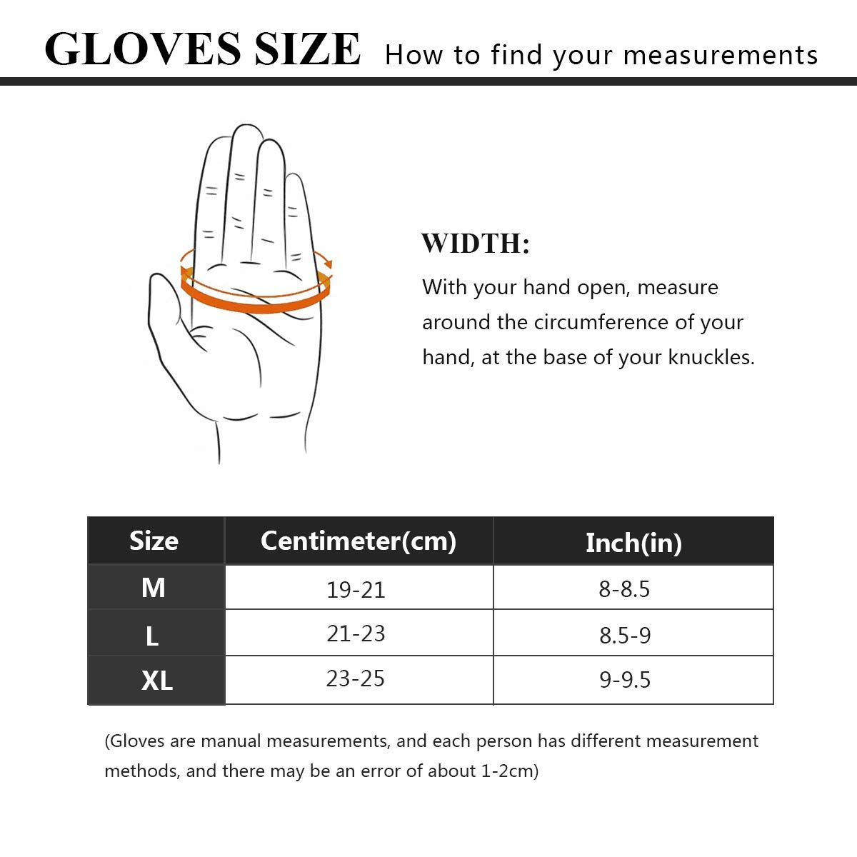 Cycling Gloves, Waterproof Touchscreen in Winter Outdoor Gel Padded Breathable Bike Gloves, Adjustable Size Full Finger Warm Gloves Men Women