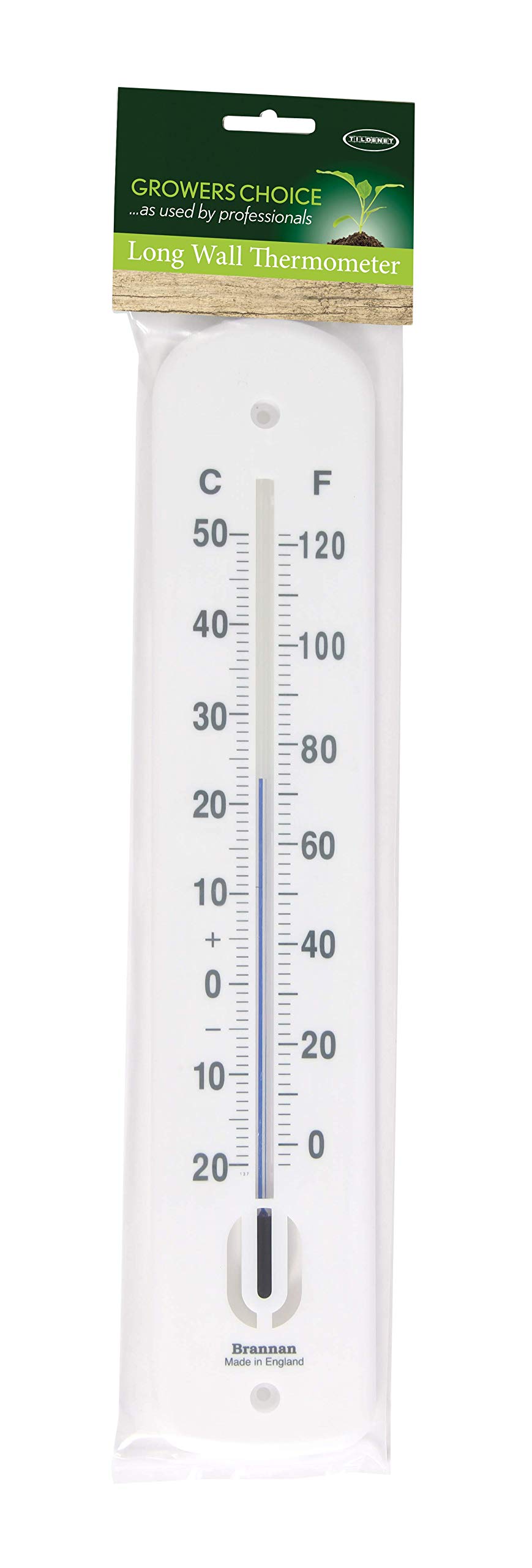 Tildenet Long Wall Thermometer, T15-TGW