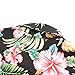 Hopioneer Men’s Aloha Shirts - Short Sleeve Button Down Brushed Hawaiian Shirt with Floral Print (Size M)