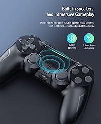 YCCTEAM Wireless Game Controller Compatible with PS