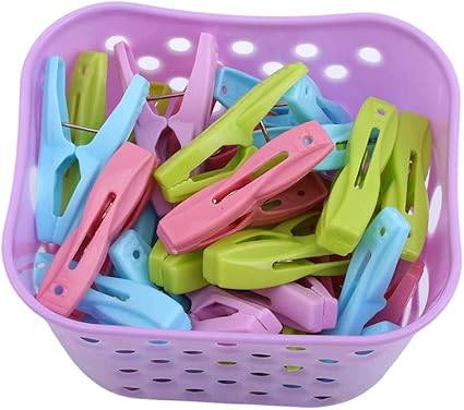 30 unidades de pinzas de plástico para ropa interior y ...