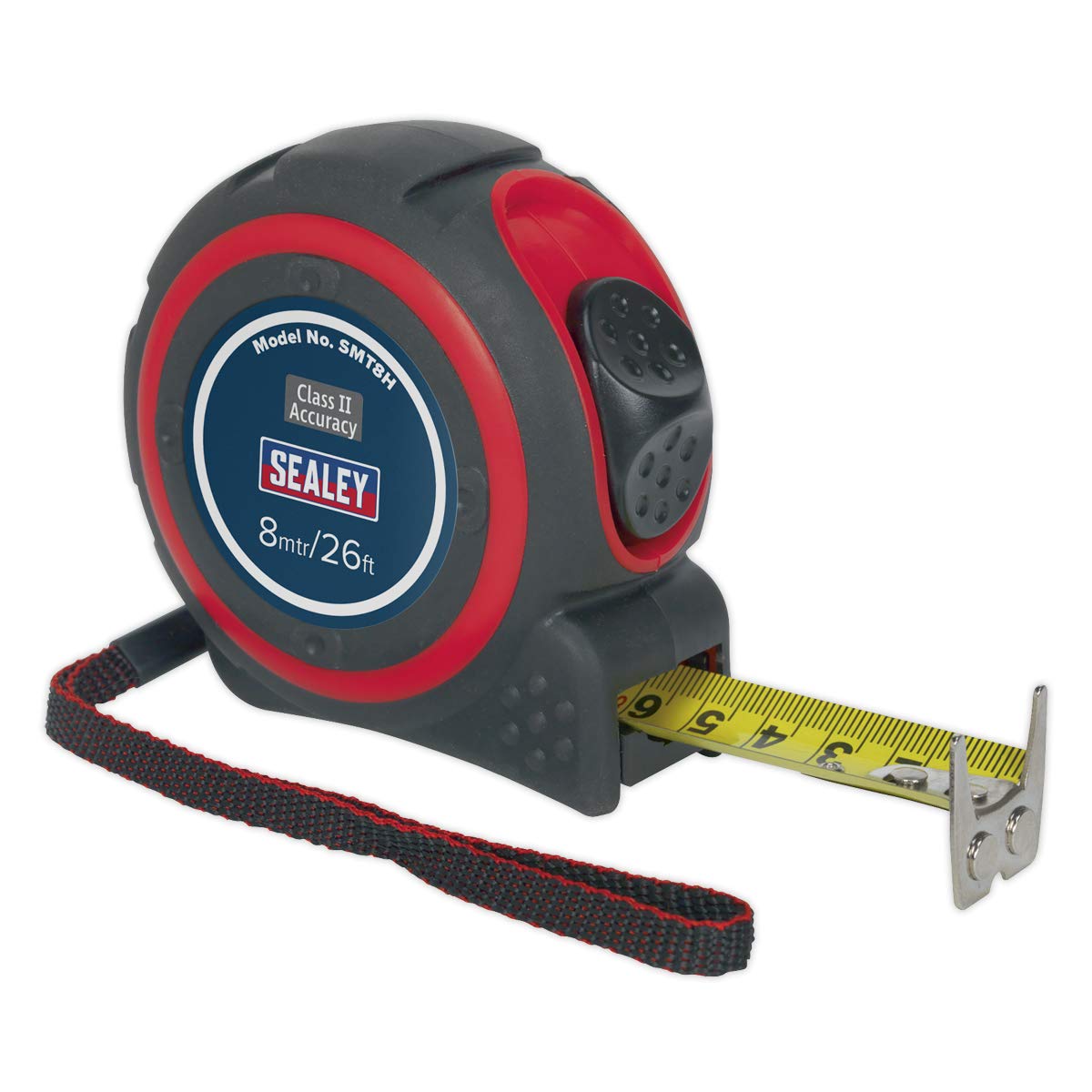 Sealey SMT8H Heavy-Duty Measuring Tape 8m (26ft)
