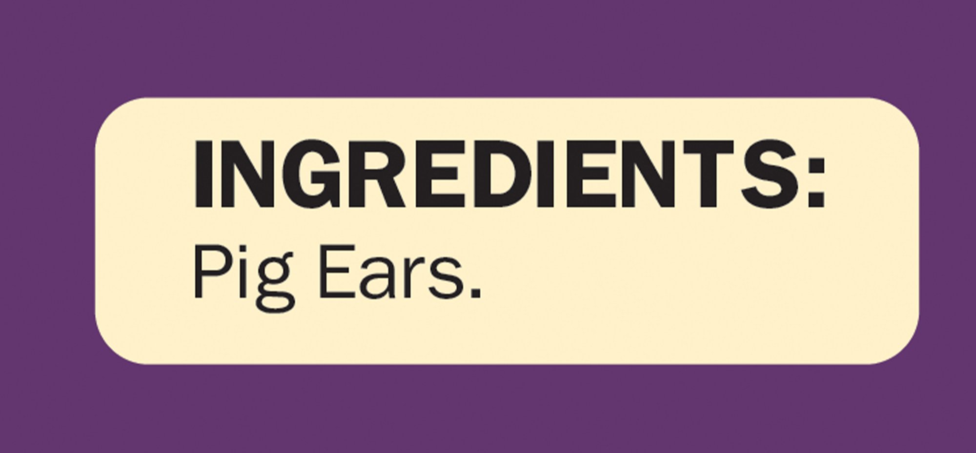 Cadet Natural Pig Ears, 25 Count on Galleon Philippines