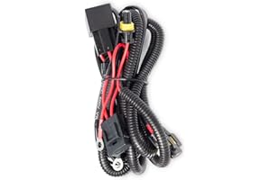 XtremeVision 9006/9012 / H10 / 9005 HID Battery Wiring Relay Harness 12V 40 AMP 35W/55W for HID