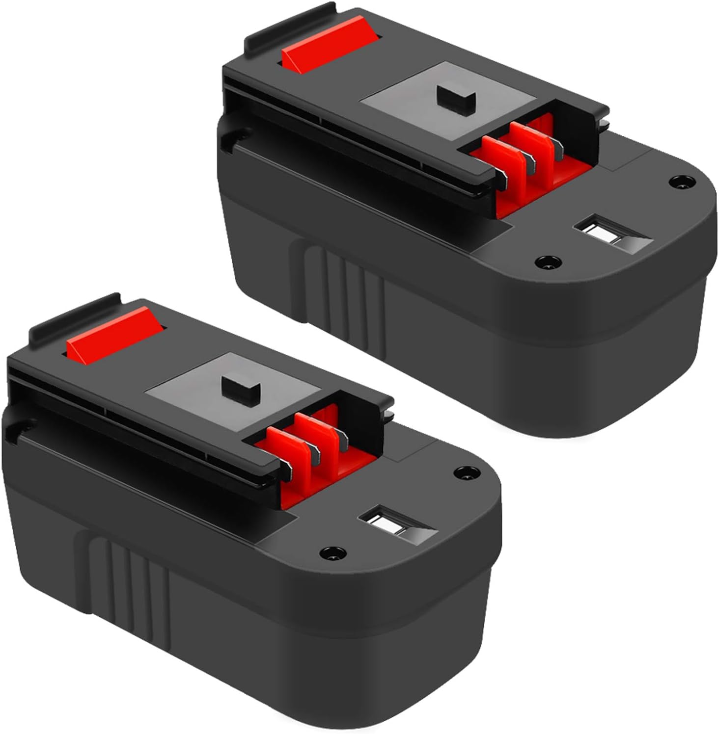 18 Volt 3.8Ah HPB18 Replacement Battery for Black and Decker 18V Ni-Mh, Compatible with B&D 18 Volt HPB18-OPE 244760-00 A1718 FS180BX FS18BX FS18FL FSB18 Firestorm Batteries 2 Packs: Home Audio & Theater