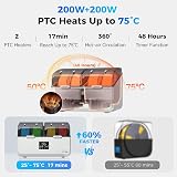 Creality Space Pi X4 Filament Dryer Box 4 Spools Dual Heaters 75C Dehumidify view 4