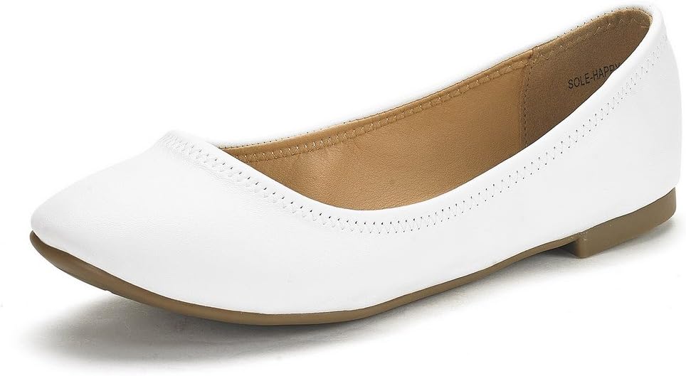 DREAM PAIRSWomen's Sole-Happy Ballerina Walking Flats Shoes