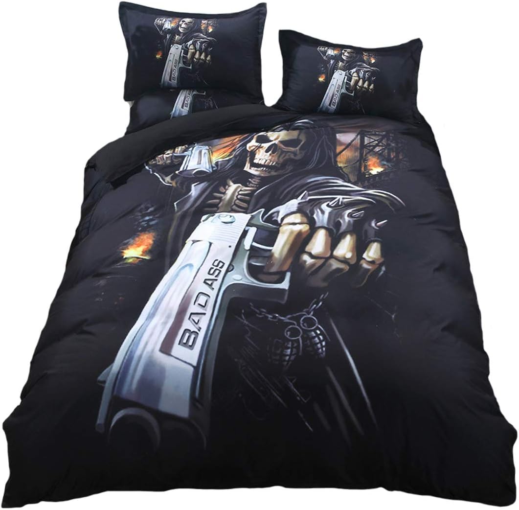 biancheria da letto matrimoniale con cerniera