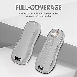 WORCAS 3 Button Key Fob Cover Case Compatible with