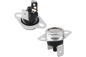 FOSPECTRA 10123533 Limit Switch 2-Pack - Replacement for Goodman Furnace Parts, High/Limit Switch Compatible with Goodman-Amana Stoves & Furnaces (Fits Model 10123533)