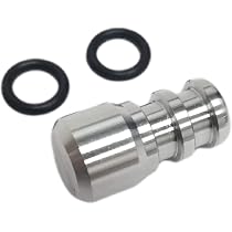 ICT Billet LS Oil Dipstick Tube Plug - USA Made For LS/LT Engines (Part #551113)
