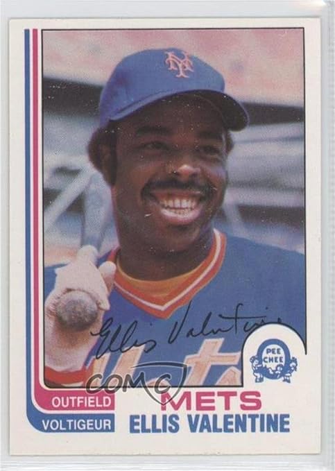 Amazon Ellis Valentine Baseball Card 1982 O Pee Chee Base 