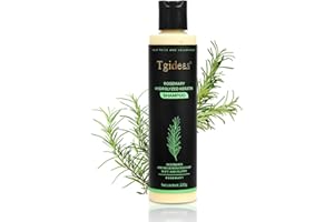 Tgideas Rosemary Biotin Shampoo - Volumizing, Sulfate-Free, for Thinning, Dry, Damaged Hair, Vegan, Color-Safe, 7.4 fl oz