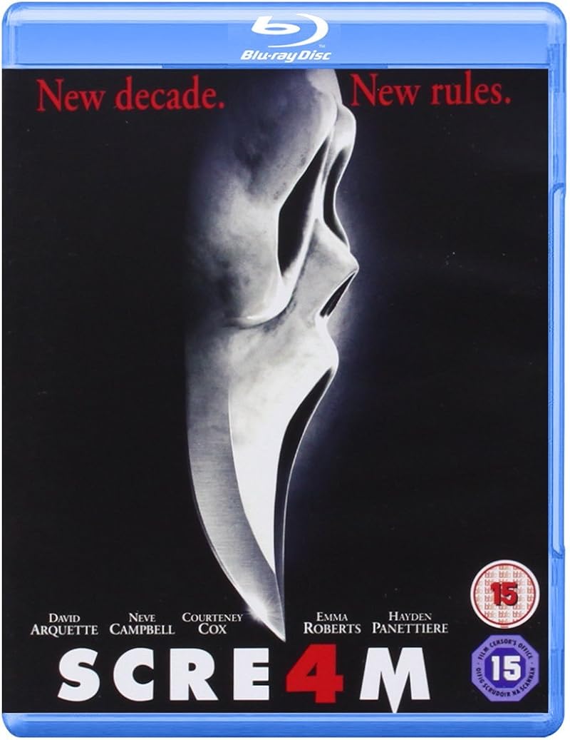 Eiv SCRE4M Blu-ray Scream 4 2011 Horror Film New Review Cast Emma Roberts