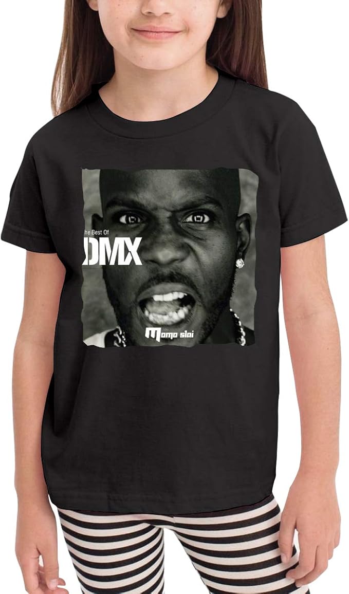 Amazon.com: WYeter DMX The Best of DMX Children's Soft Short Sleeve T-Shirt Black: Clothing