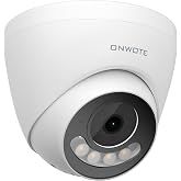 ONWOTE 6K 12MP 2 Way Talk PoE IP Security Camera Wired, 12 Megapixels 30fps | Capture Video Audio, Smart Color Night, Commercial Indoor/Outdoor, Home/Business, AI Detection, Only Work with ONWOTE NVRs