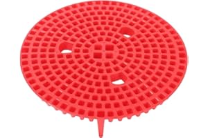 AMAPING Car Wash Filter Auto Wash Bucket Insert Car Wash Bucket Insert Car Cleaning Bucket Insert Grit Trap for Motorcycles, Boats, Wear-Resistant Cleaning Tool for Separating Dirt & Debris (Red)