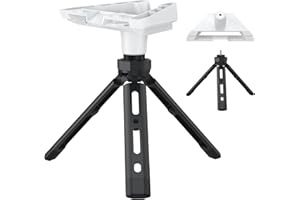 CAMWAY Starlink Mini Tripod Mount - Portable Satellite Tripod with Mount Adapter for Starlink Mini,Waterproof Starlink Accessories for RV/Camping/Outdoor, 180° Adjustable StarlinkMini Stand,7inch
