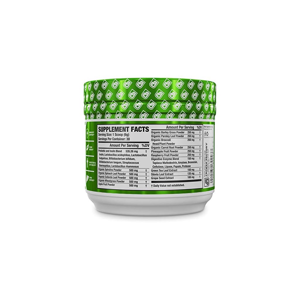 Green Surge Green Superfood Powder Supplement Keto Friendly Greens