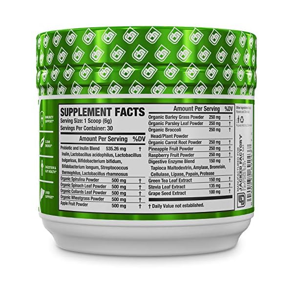 Green Surge Green Superfood Powder Supplement Keto Friendly Greens