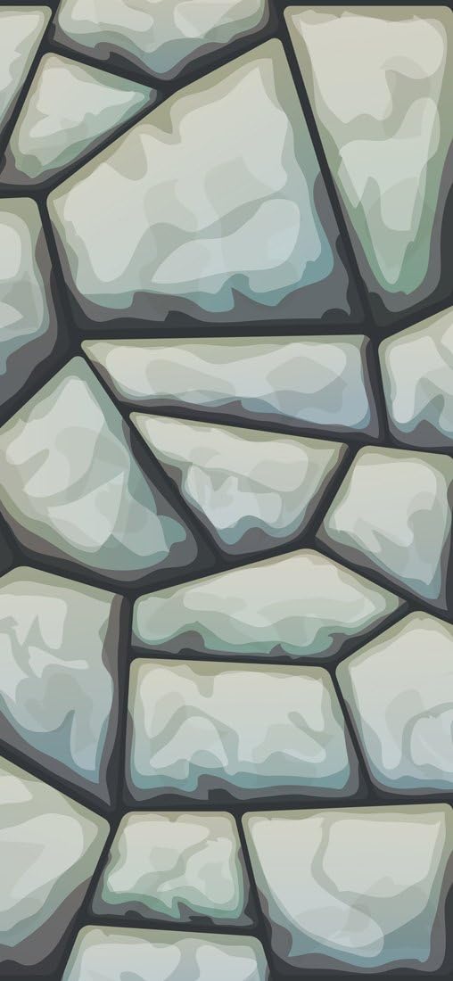 PeelitStickit Stone Pattern Design, Wallpaper, Wall Mural ID-046, vinyl, Multi-colour