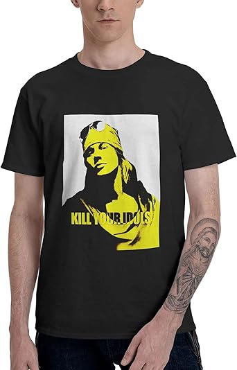 Kill Your Idols Printing Cotton Rock And Roll T Shirt Summer Short Sleeve Free Shipping Graphic 
