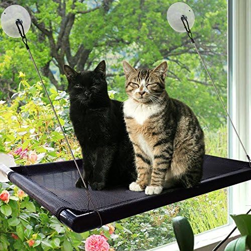 PETBON Window Cat Bed Cat Window Perch Window Mounted Cat bed