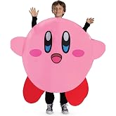 Disguise Kirby Pop Out Costume, Official Kirby Costume Overlay for Kids and Adults