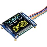 Waveshare 1.5inch RGB OLED Display Module 128x128 Pixels 16-bit High Color SPI Interface Driver SSD1351 for Raspberry Pi