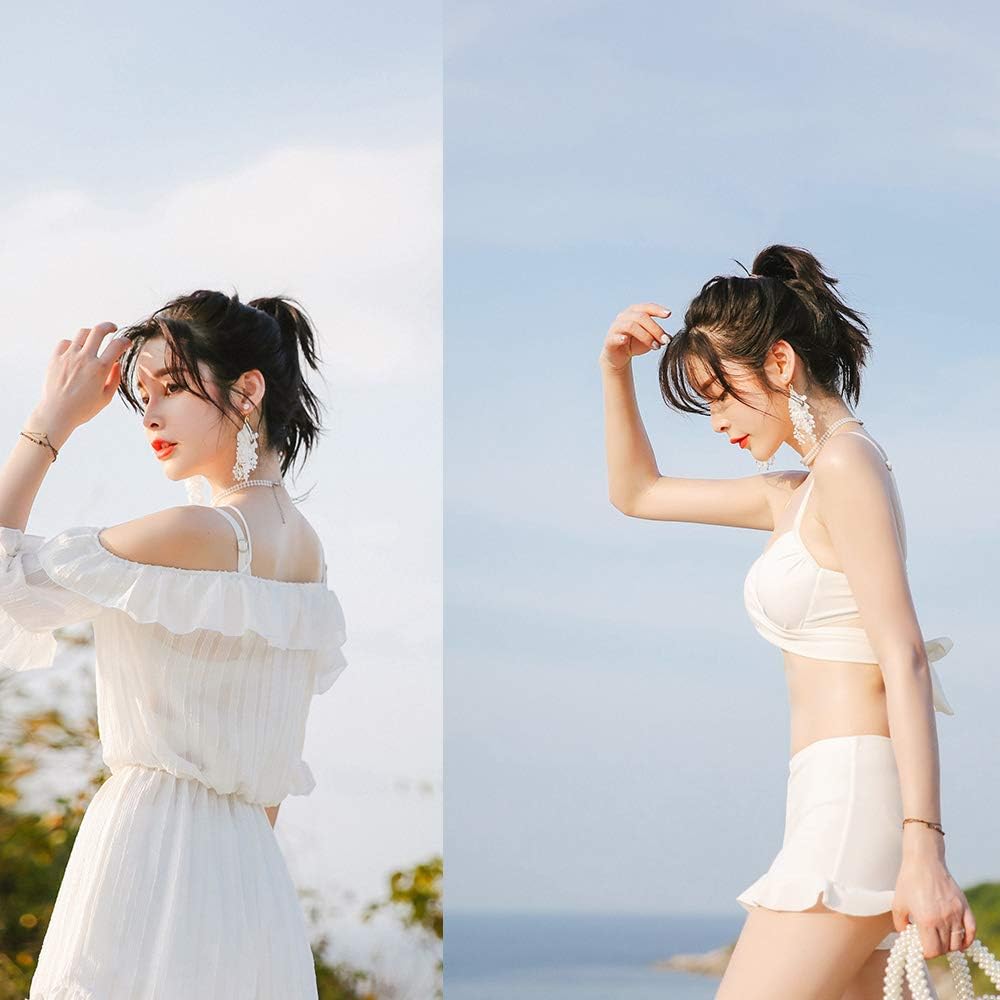 Mua レディース水着 ビキニ ワンピース 3点セット 背中がセクシー