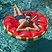 U.S. Pool Supply Giant 5 Foot Inflatable Watermelon Slice Pool Float - Fun Kids Swim Party Toy - Summer Pool Lounge Raft