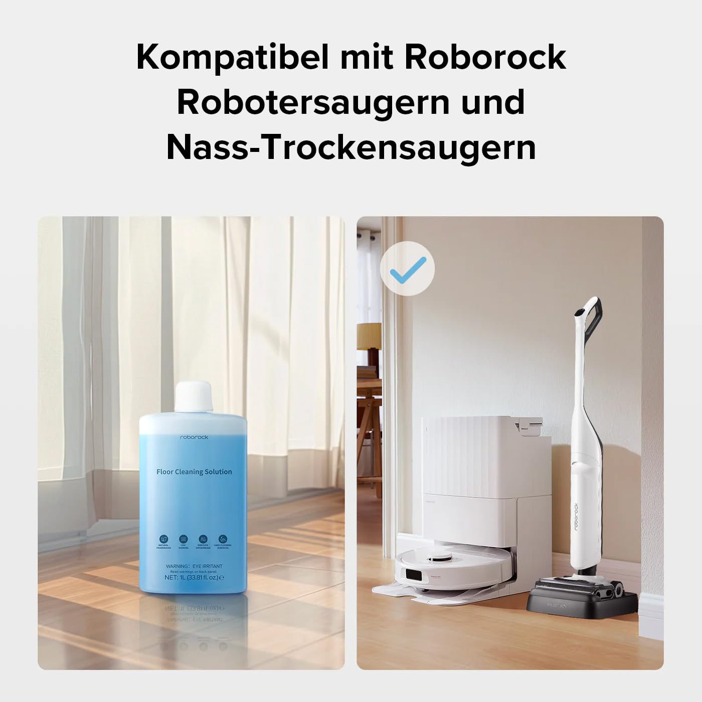 roborock Original-Reinigungsmittel 1L Bodenreiniger Konzentrat 4