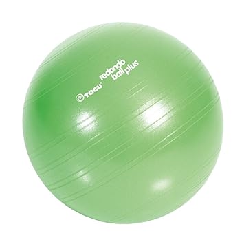 Togu Plus Das Original Gymnastikball Pilates Ball Trainingsball Übungsball, grün, 38 cm Durchmesser