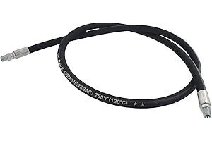 Erie Tools Replacement Hose for Pressure Washer Surface Cleaners 1/4" NPTM to 1/4" NPTM 4000 PSI