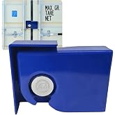 Puck Lock Box &ndash; USA Containers Heavy-Duty Bolt-On Lock Box with Puck Lock Included, 5.2mm Enclosed Steel Security for Shipping Containers &amp; Trailers (Unique Keys)