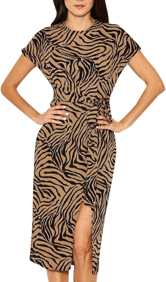 short sleeve dresses for wedding guest