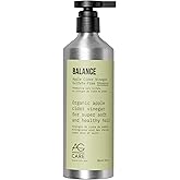 AG Care Balance Apple Cider Vinegar Shampoo with Argan Oil | Shampoo to Cleanse Scalp and Retain Moisture for Soft, Shiny Hai