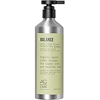 AG Care Balance Apple Cider Vinegar Shampoo with Argan Oil | Shampoo to Cleanse Scalp and Retain Moisture for Soft, Shiny Hai