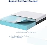 wowttrelax 8 Inch Memory Foam Mattress 90x190cm 3ft Medium Firm view 3