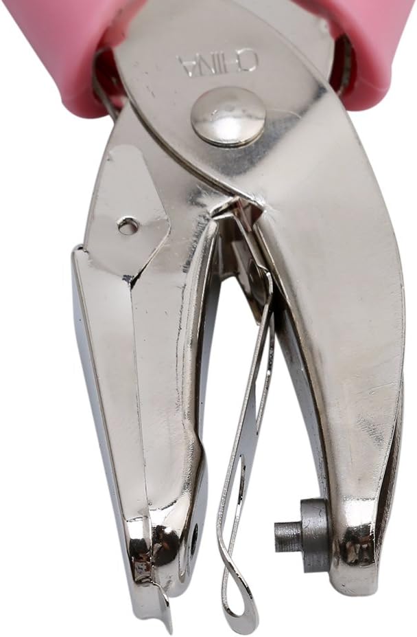 Heart hole VWH Single Hole Punch One Hole Chrome Metal Perforator DIY