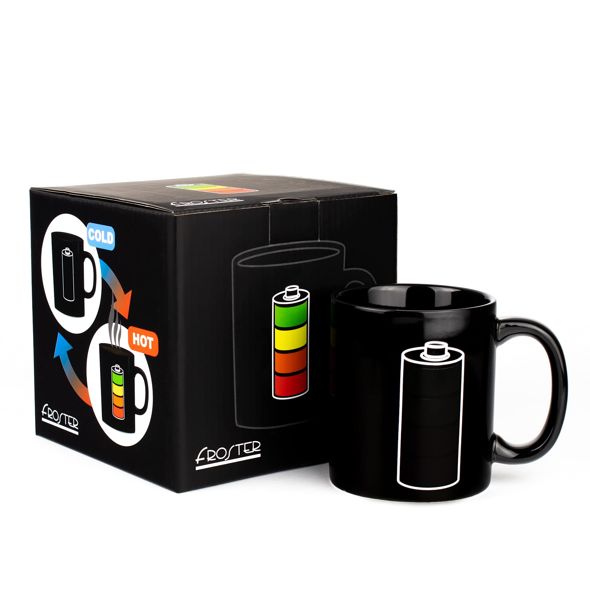 Froster Battery Mug, Magic Mug with Charging