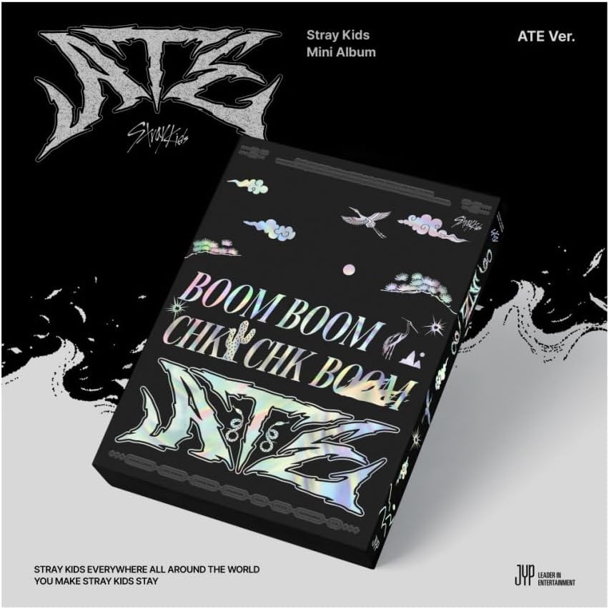 STRAY KIDS 9th Mini Album ATE Limited Edition CD+Pre-Order Gift Genie Music
