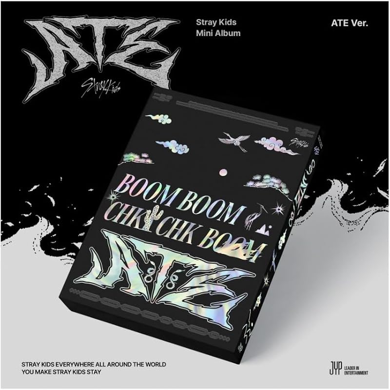 STRAY KIDS 9th Mini Album ATE Limited Edition CD+Pre-Order Gift Genie Music