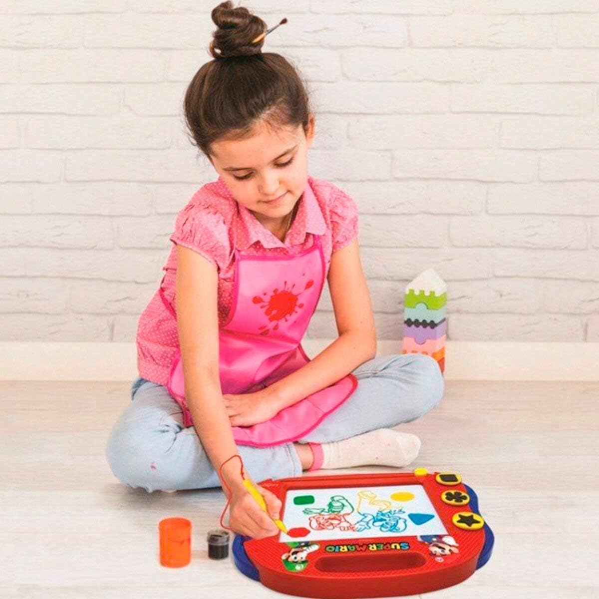 LEXIBOOK, Super Mario, Multicolour Magic Magnetic Drawing Board - Image 5